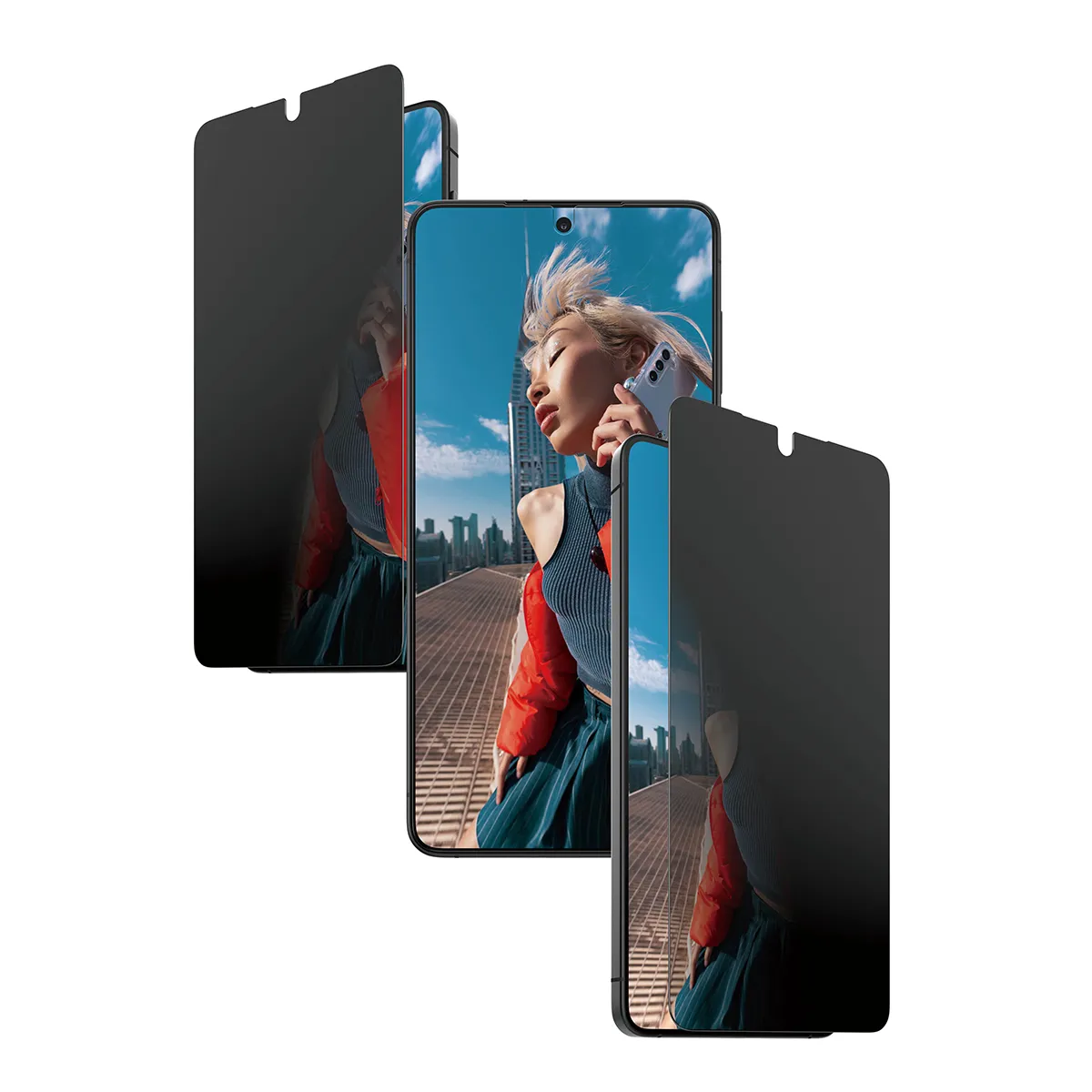 PanzerGlass Ultra-Wide Fit Alignerkit Galaxy S26+ -panssarilasi, Privacy