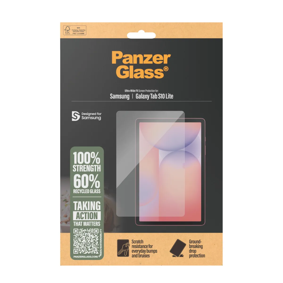 PanzerGlass Screen Protector Samsung Galaxy Tab S10 Lite UWF
