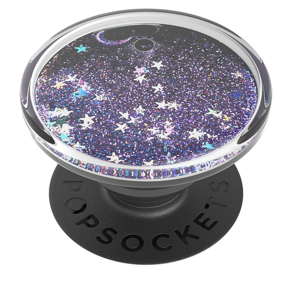 POPSOCKETS Tidepool Galaxy Purple Avtagbart Grip med St&auml;llfunktion LUXE