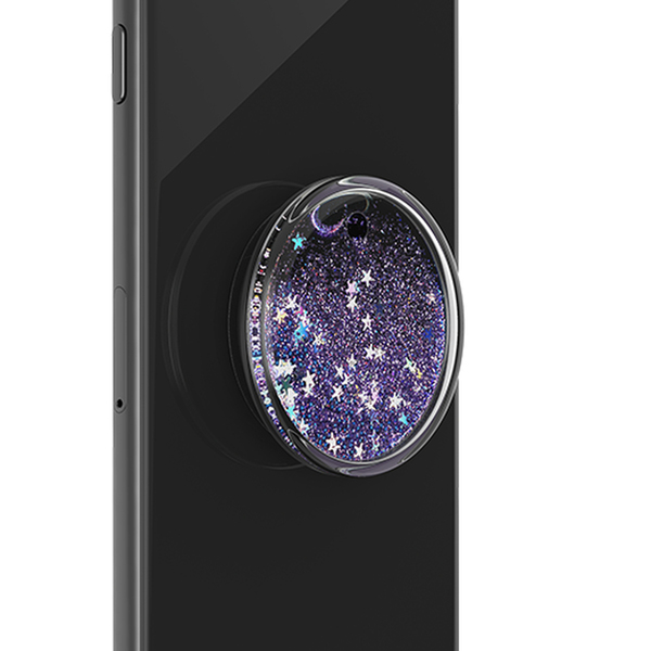 POPSOCKETS Tidepool Galaxy Purple Avtagbart Grip med St&auml;llfunktion LUXE
