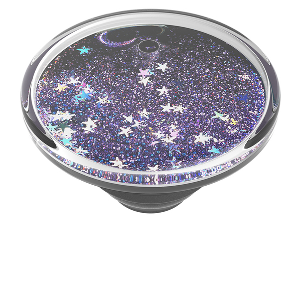 POPSOCKETS Tidepool Galaxy Purple Avtagbart Grip med St&auml;llfunktion LUXE