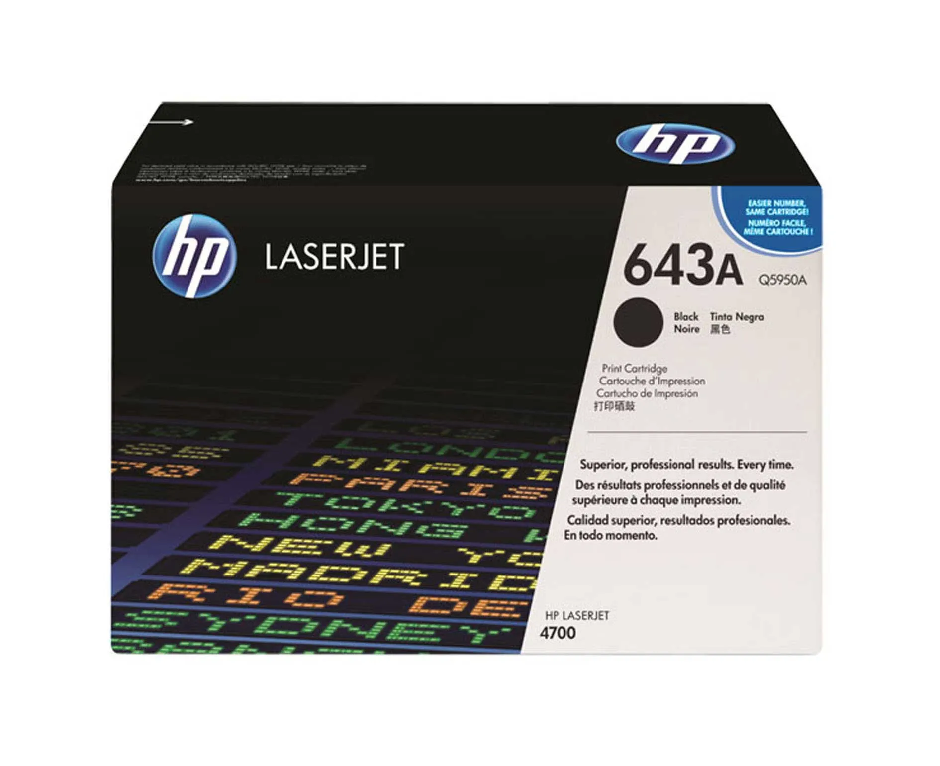 Toner Black Color 4700