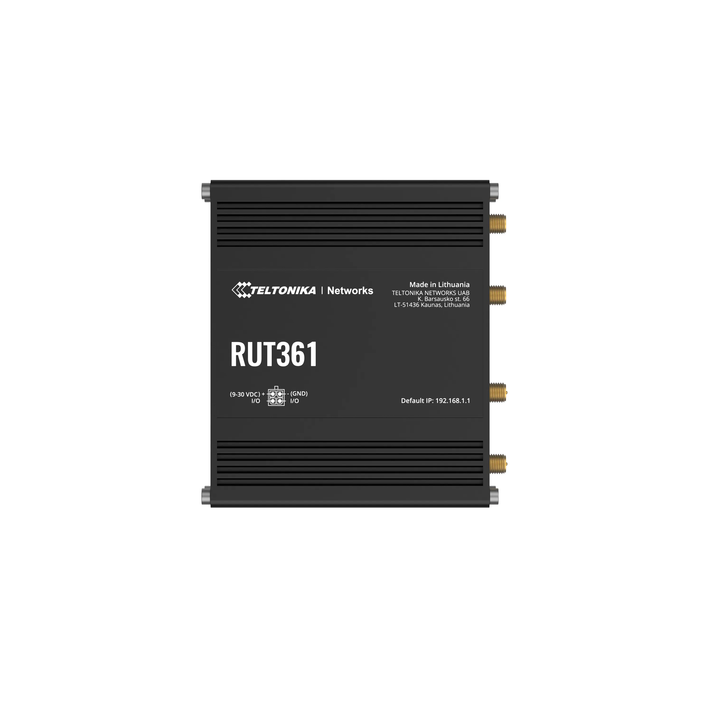Teltonika RUT361 - Cellular network router, Black