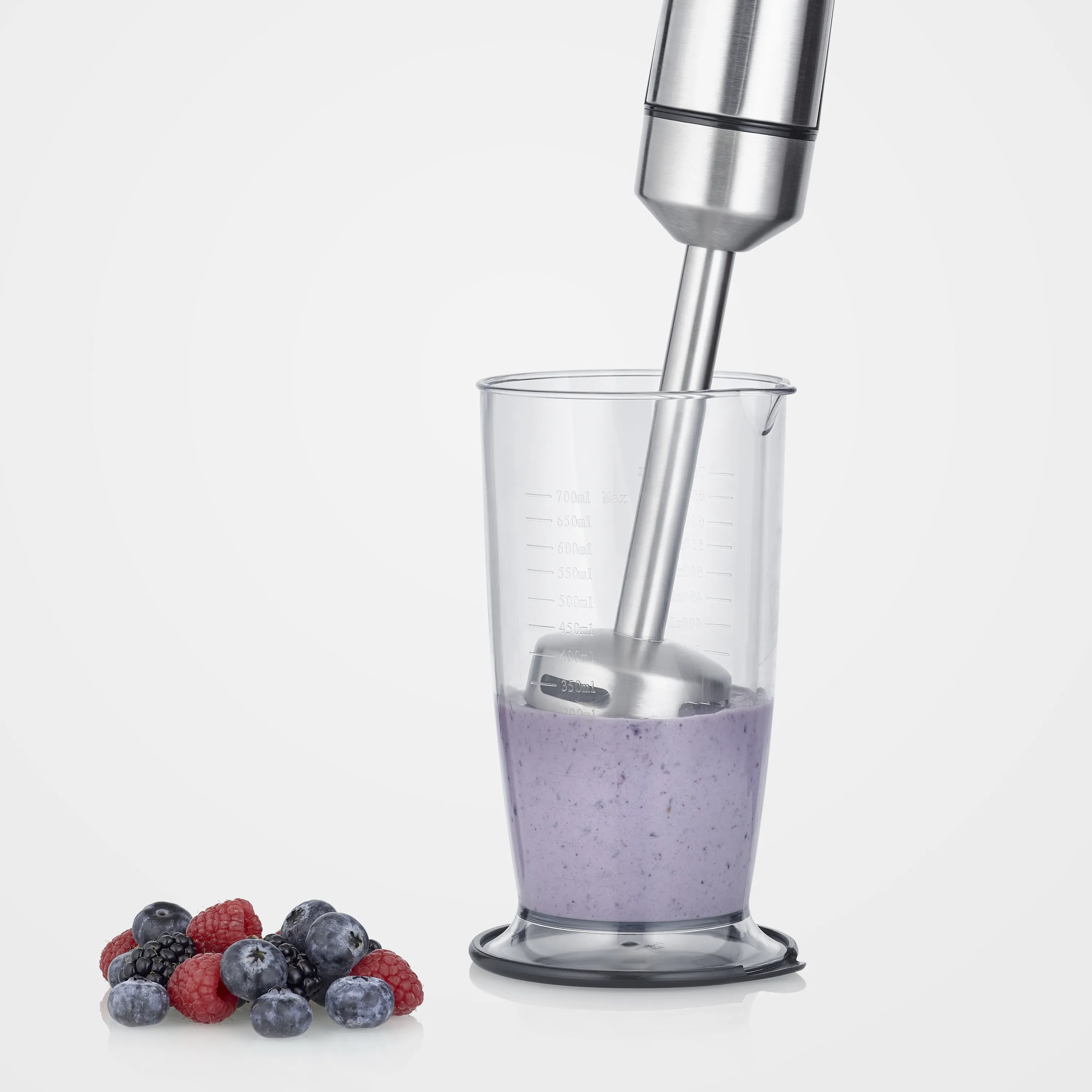 SEVERIN SM 3775 100W 0.7L Hand Blender Kit, Black / stainless steel