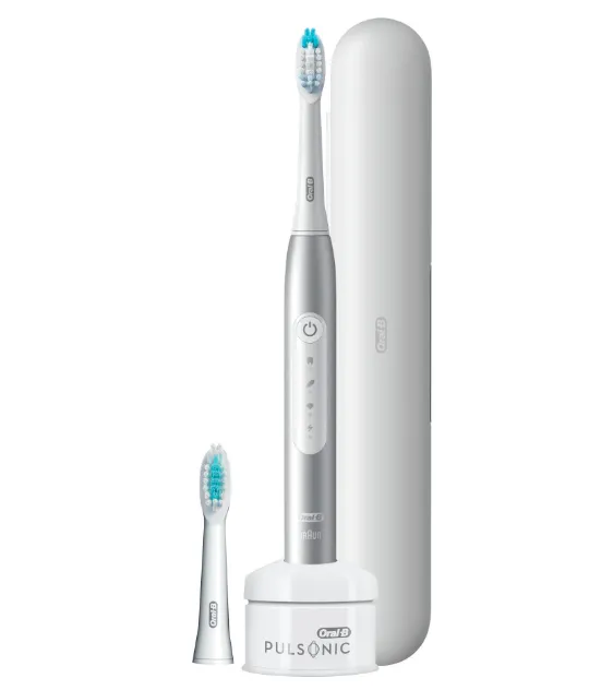 Braun Oral-B Pulsonic Slim Luxe 4500 - elektrisk tandborste, platina