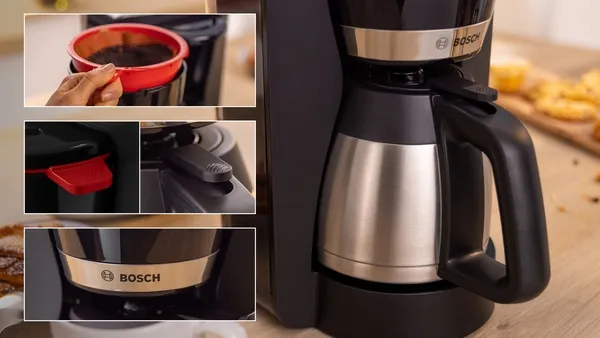 Bosch MyMoment - coffee maker, Black