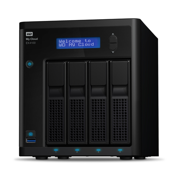 WD My Cloud EX4100 8TB - Personal Cloud NAS