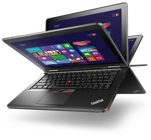 Lenovo 12.5" Yoga 12 Touch, 256GB, Win 8.1 Pro - Notebook, Black