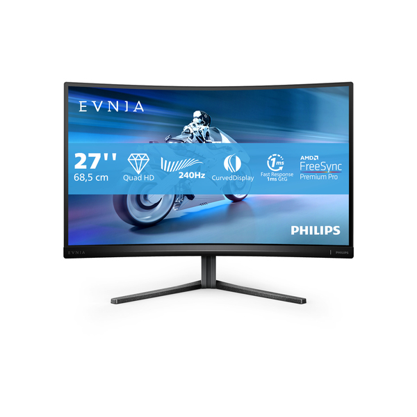 Philips 27&quot; Momentum 27M2C5500W/00 QHD, VA -kaareva pelin&auml;ytt&ouml;