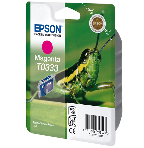 Epson St Photo 950 magenta mustepatruuna 17ml