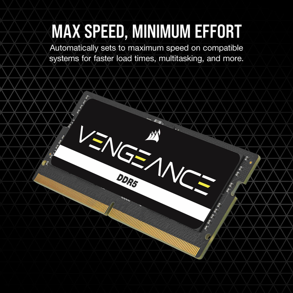 CORSAIR VENGEANCE 48GB 1x48GB DDR5 SODIMM 5200MT/s CL44-44-44-84 1.1V