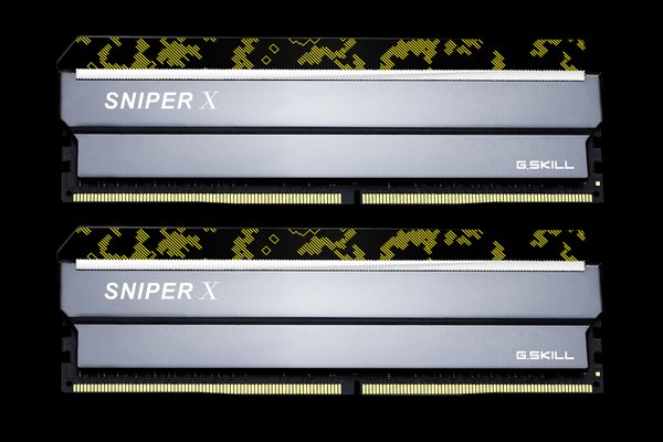 G.SKILL Sniper X 16GB (2 x 8GB) DDR4 2400 MHz, CL17 Memory, Digital Camo (XMP)