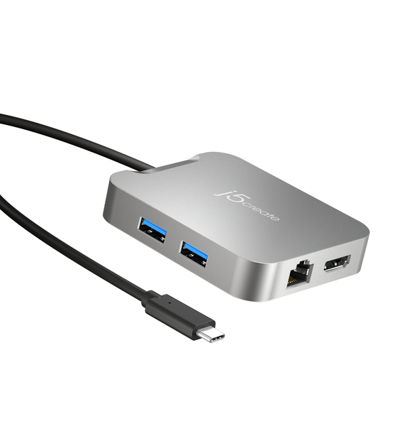 J5 Create 4K60 ELITE USB-C PD MULTI-PORT - ADAPTER