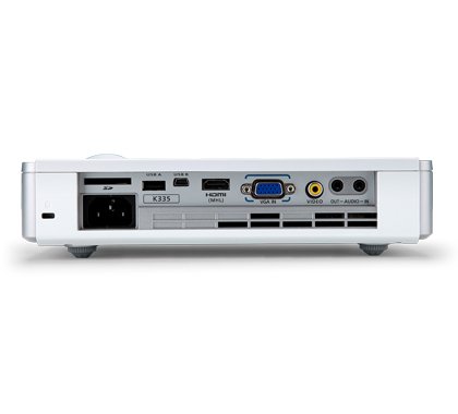 ACER K335 WXGA LED DLP 3D 10000/1 1000lm USB 30000 Hrs Projector