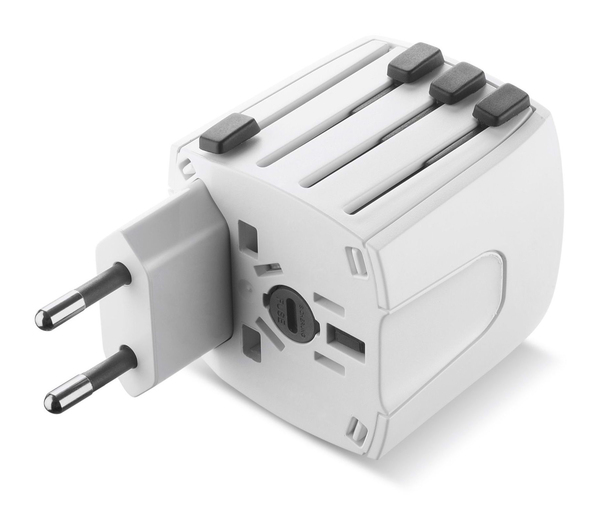 Cellularline World Travel Adapter -maadoitettu matka-adapteri