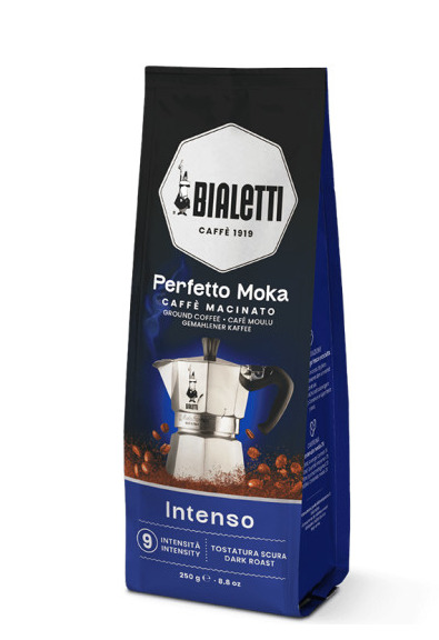 Bialetti Perfetto Moka Intenso Ground Coffee 250 g