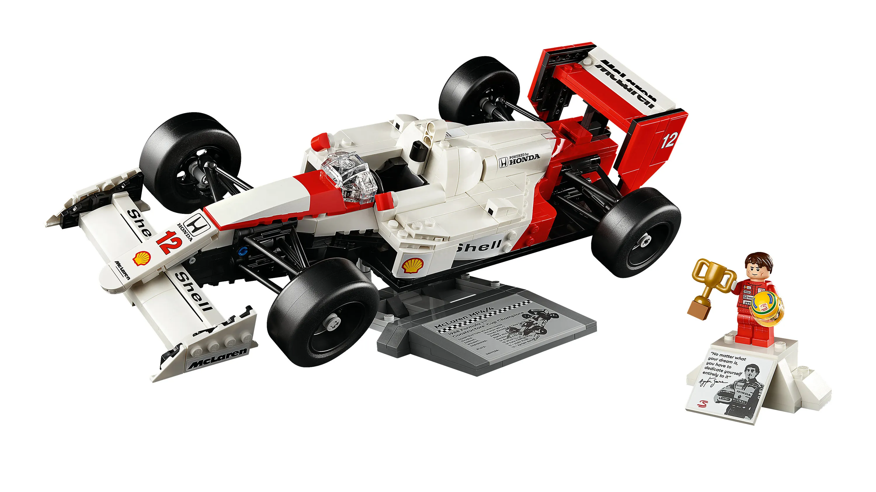 LEGO Icons McLaren MP4/4 &amp; Ayrton Senna 10330