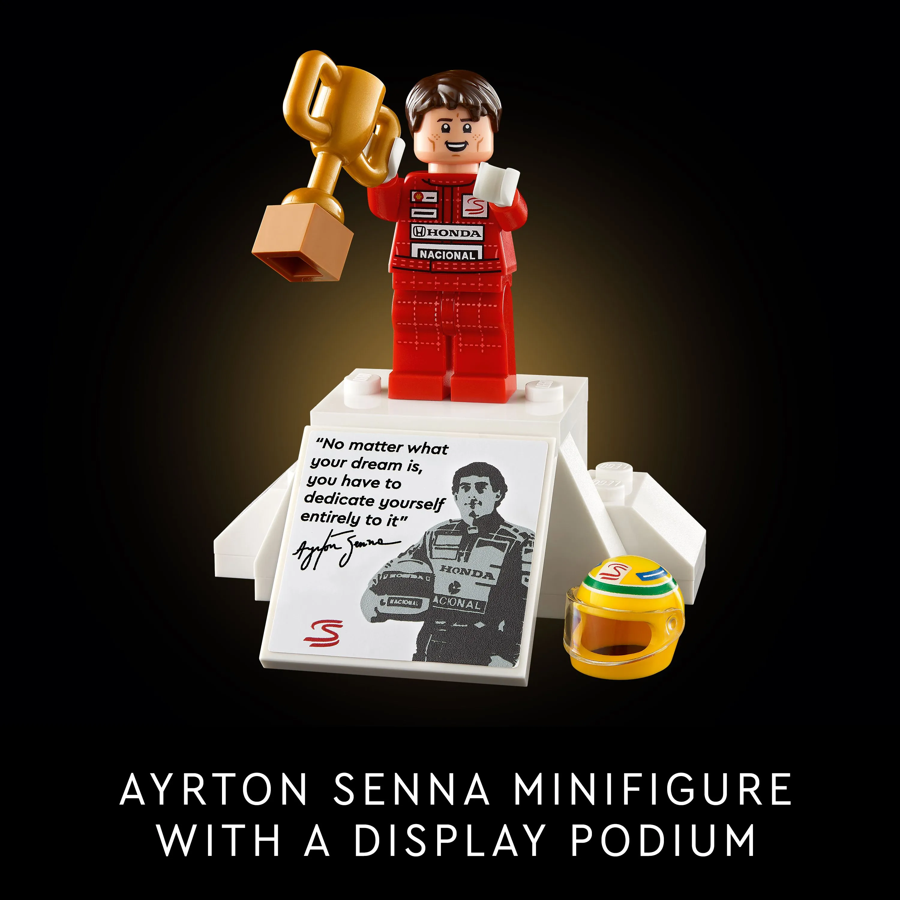 LEGO Icons McLaren MP4/4 &amp; Ayrton Senna 10330