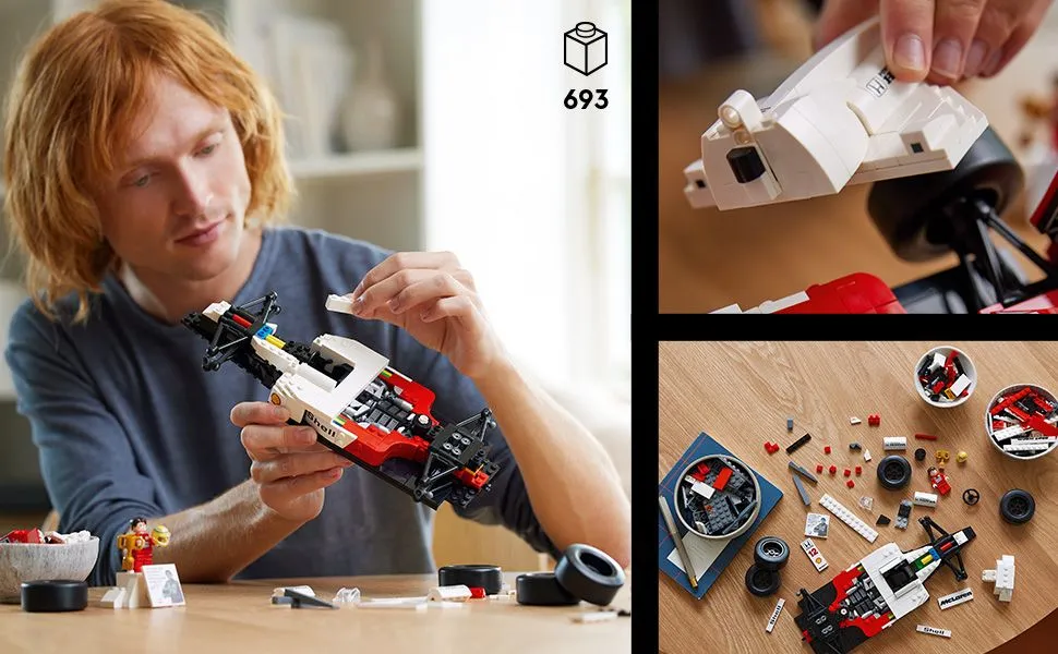 LEGO Icons McLaren MP4/4 &amp; Ayrton Senna 10330