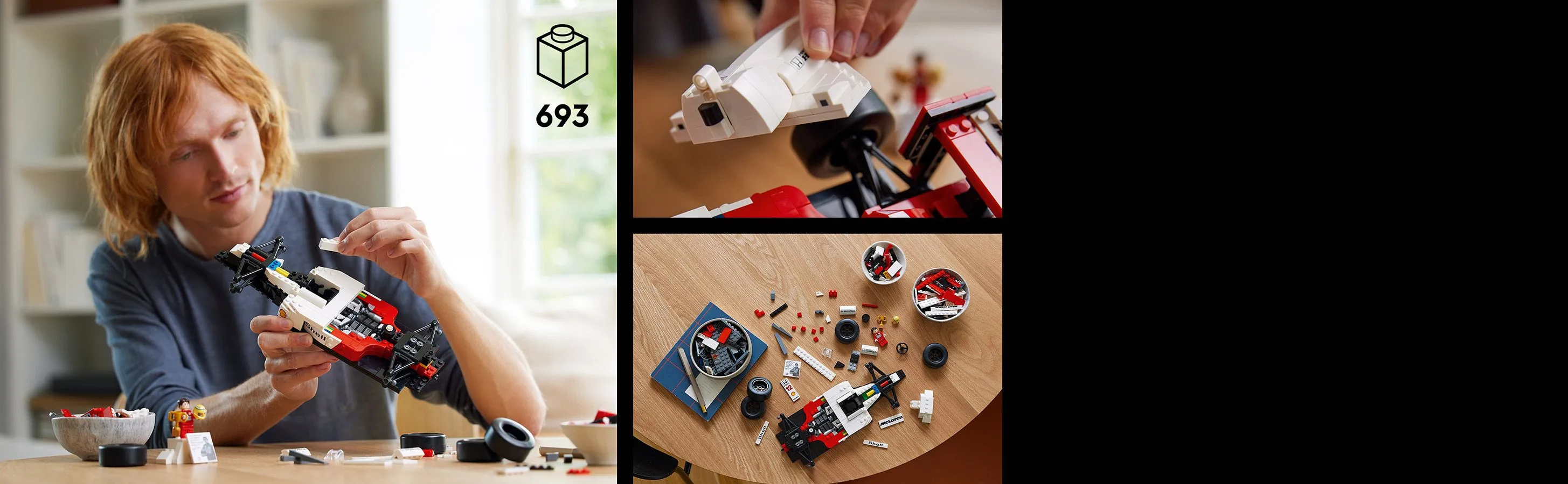 LEGO Icons McLaren MP4/4 &amp; Ayrton Senna 10330