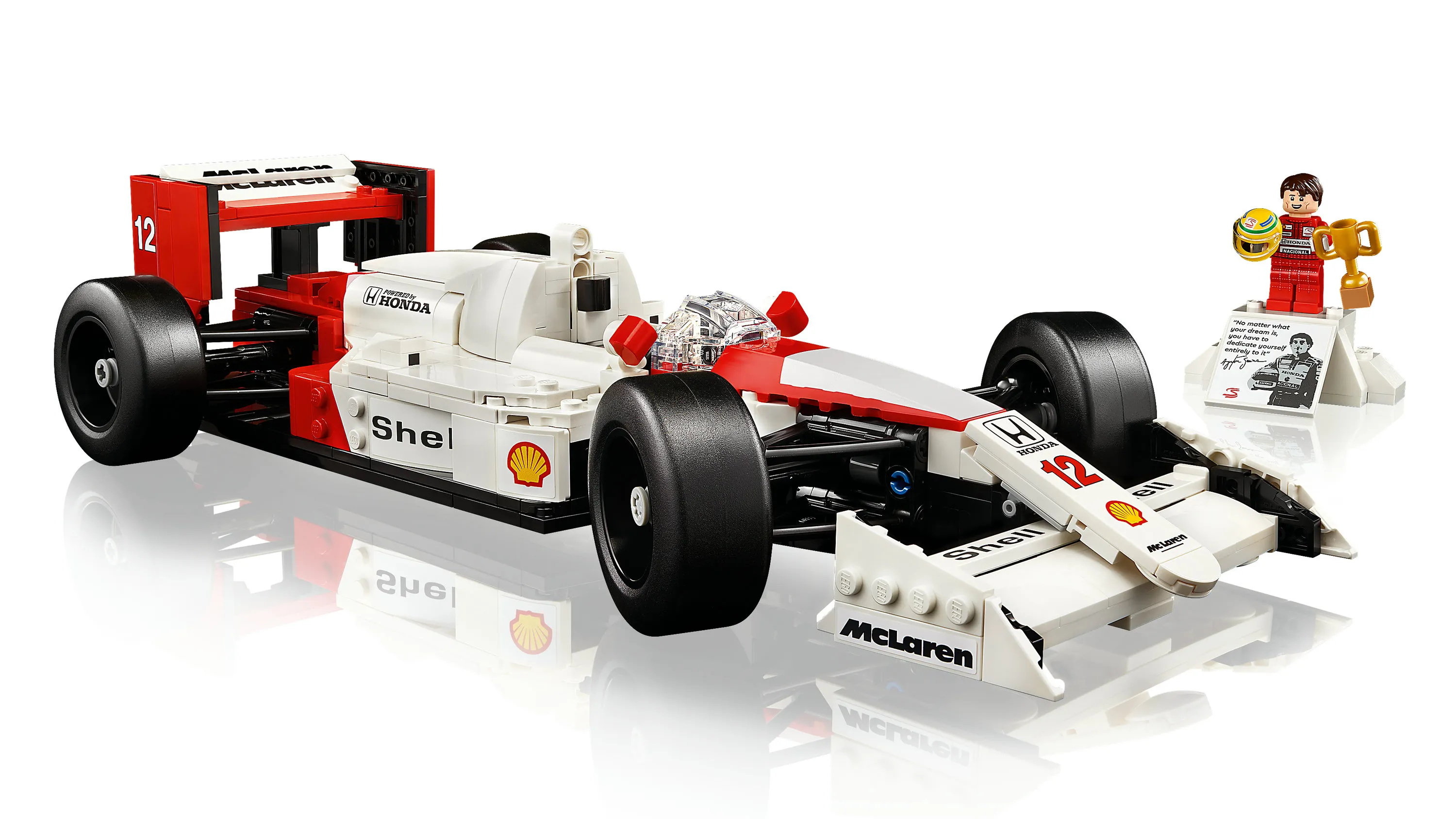 LEGO Icons McLaren MP4/4 &amp; Ayrton Senna 10330