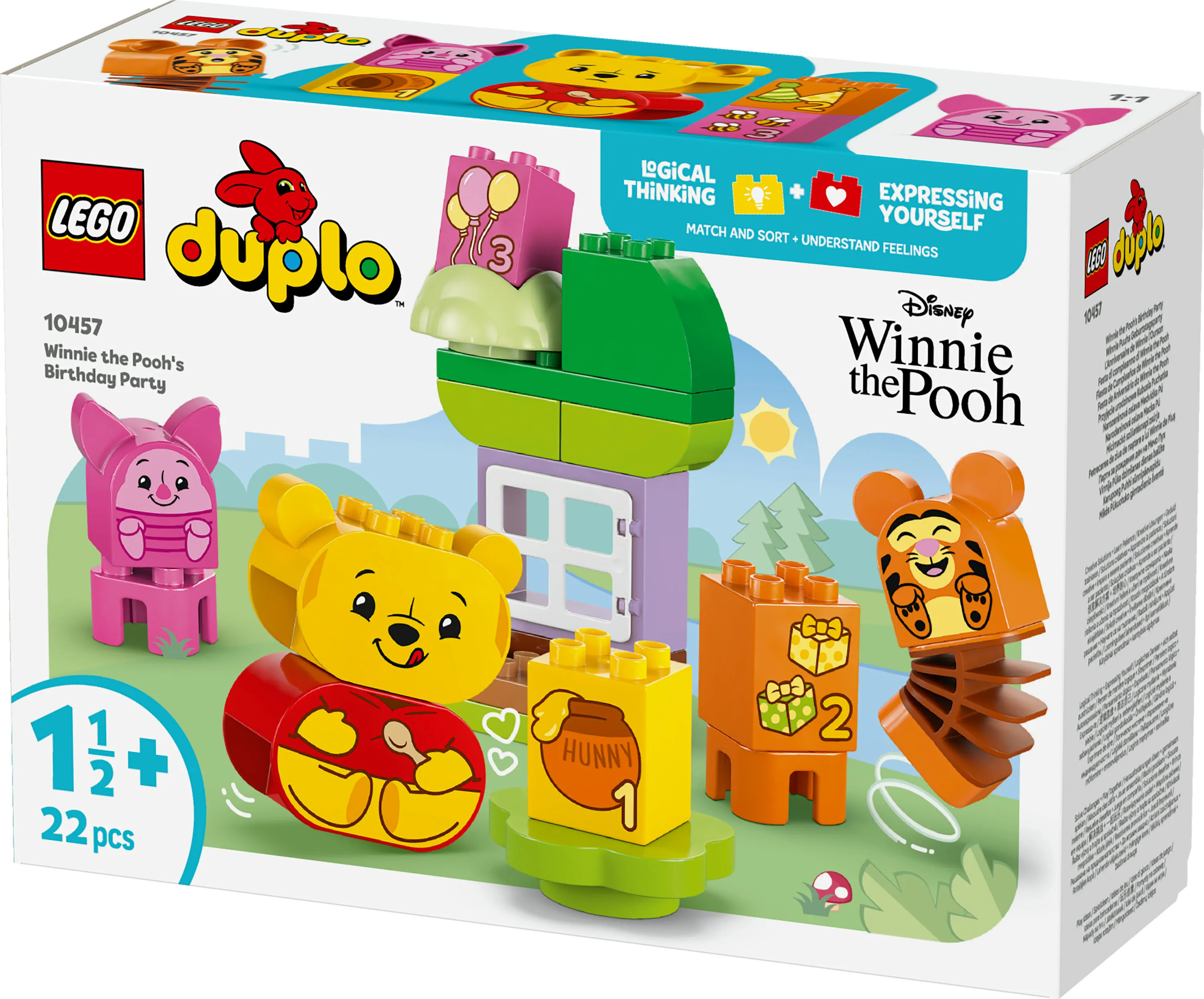 LEGO DUPLO Nalle Puhs f&ouml;delsedagskalas 10457