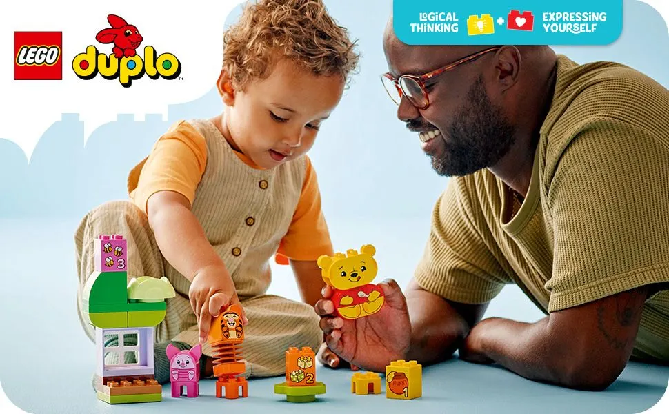 LEGO DUPLO Nalle Puhs f&ouml;delsedagskalas 10457