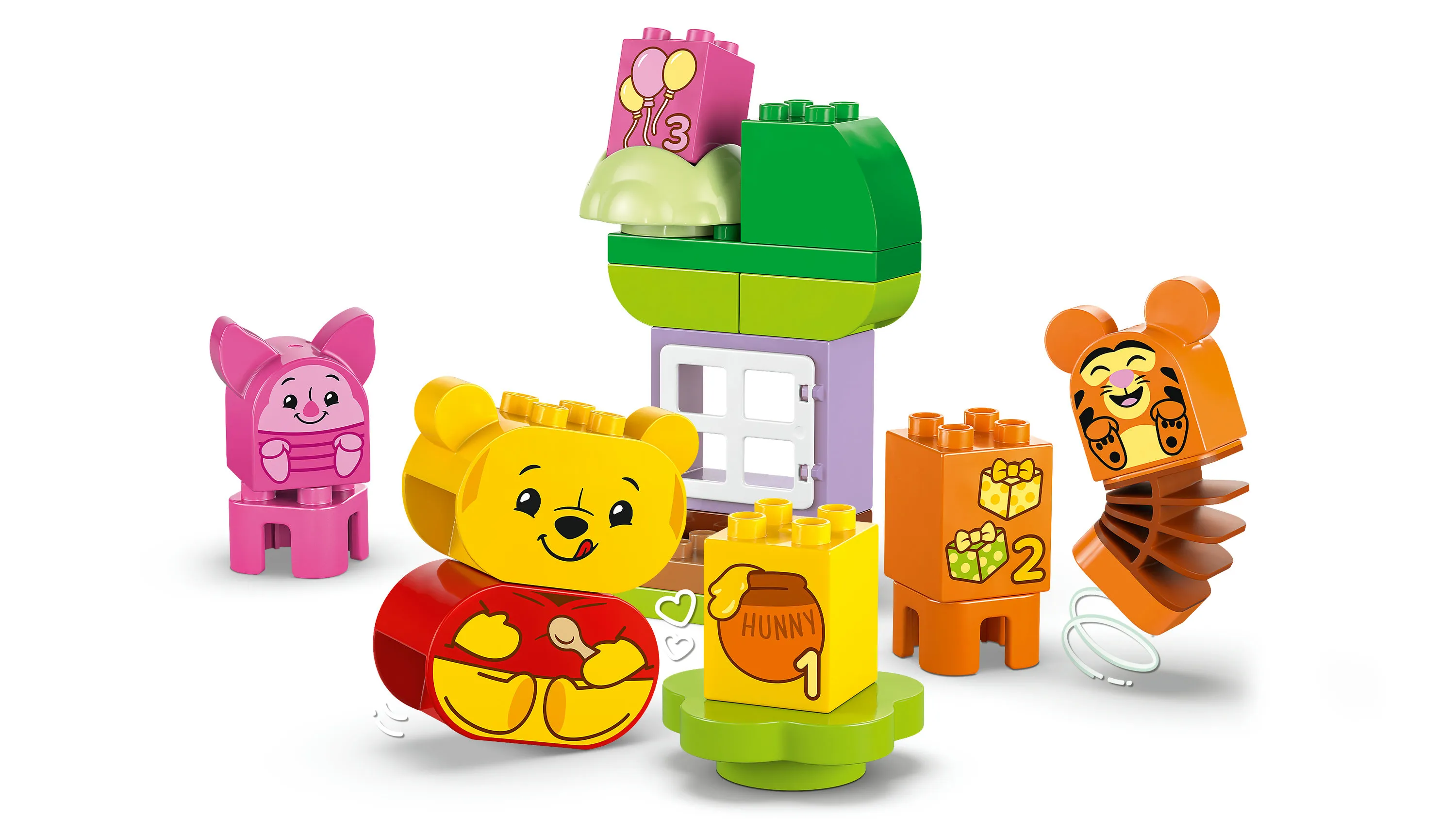 LEGO DUPLO Nalle Puhs f&ouml;delsedagskalas 10457