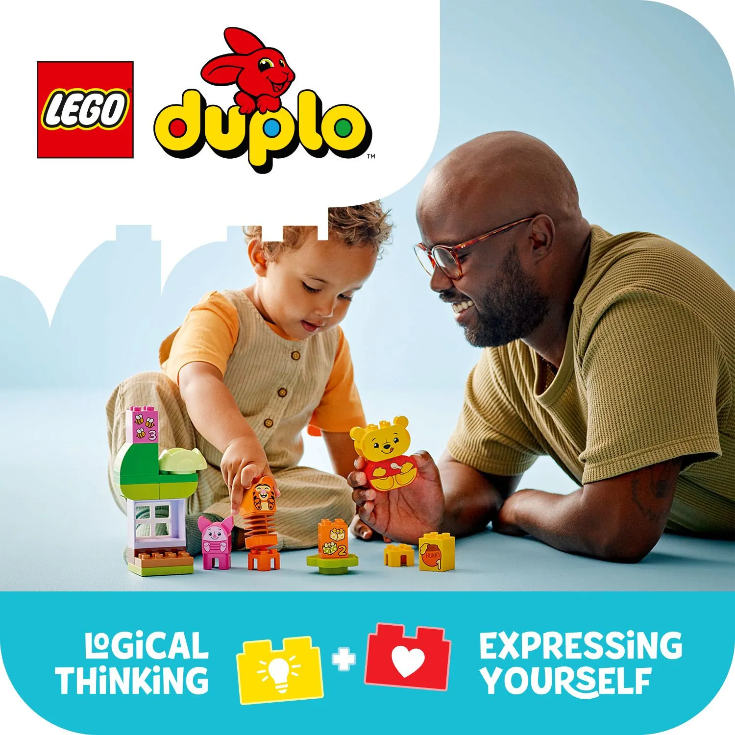 LEGO DUPLO Nalle Puhs f&ouml;delsedagskalas 10457