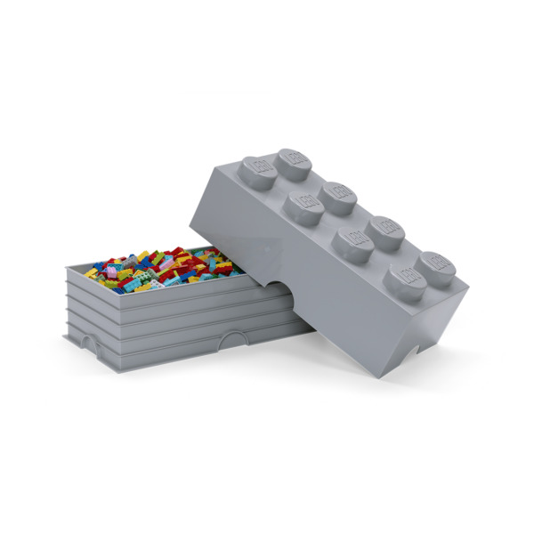 Room Copenhagen LEGO Storage Brick 8 grey - RC40041740