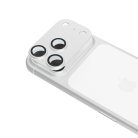 Epico Aluminium AntiReflective Lens  &  Island Protector | iPhone 18 Pro | with Easy Application | Silver | Impact and Scratch Resistance