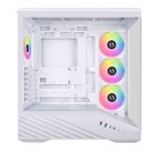 Lian Li Vector V100 RGB - mid tower with window, White