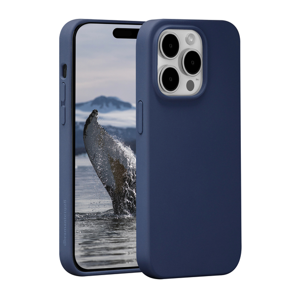 Dbramante1928 Monaco MagSafe, iPhone 15 Pro - Case, Pacific Blue