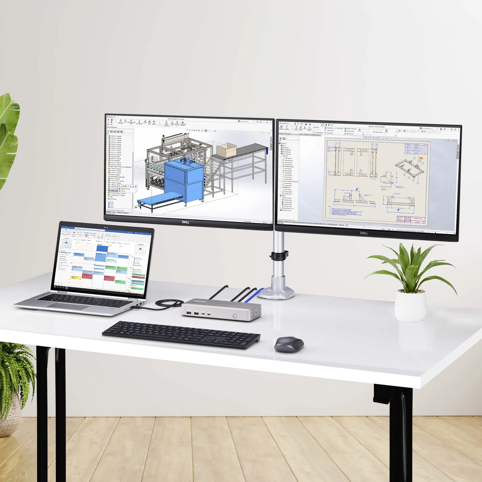 Startech USB4 Dual 4K 60Hz HDMI - docking station