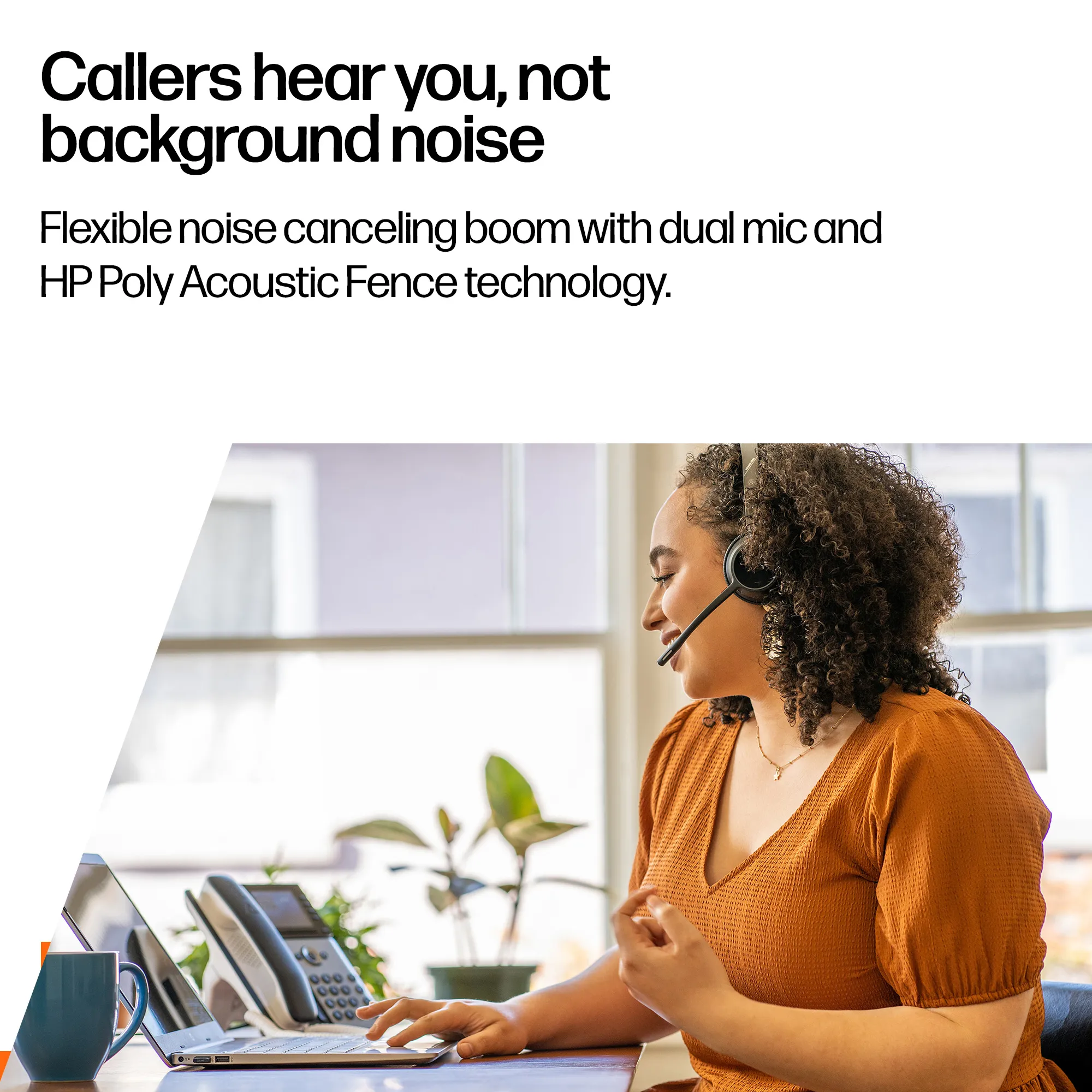 Poly Voyager 4320 UC Wireless Headset, Black