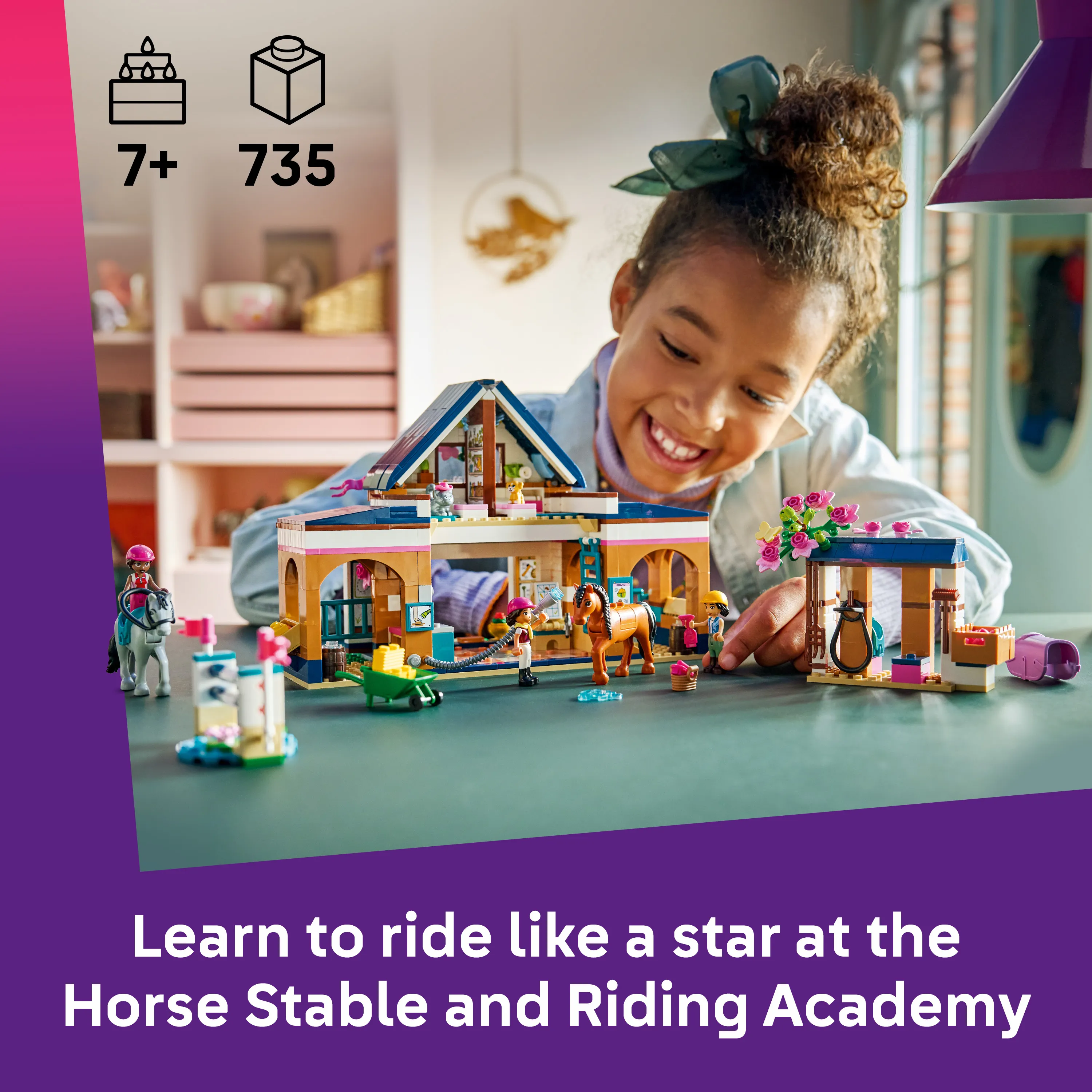 LEGO Friends Horse Stable and Riding School 42688