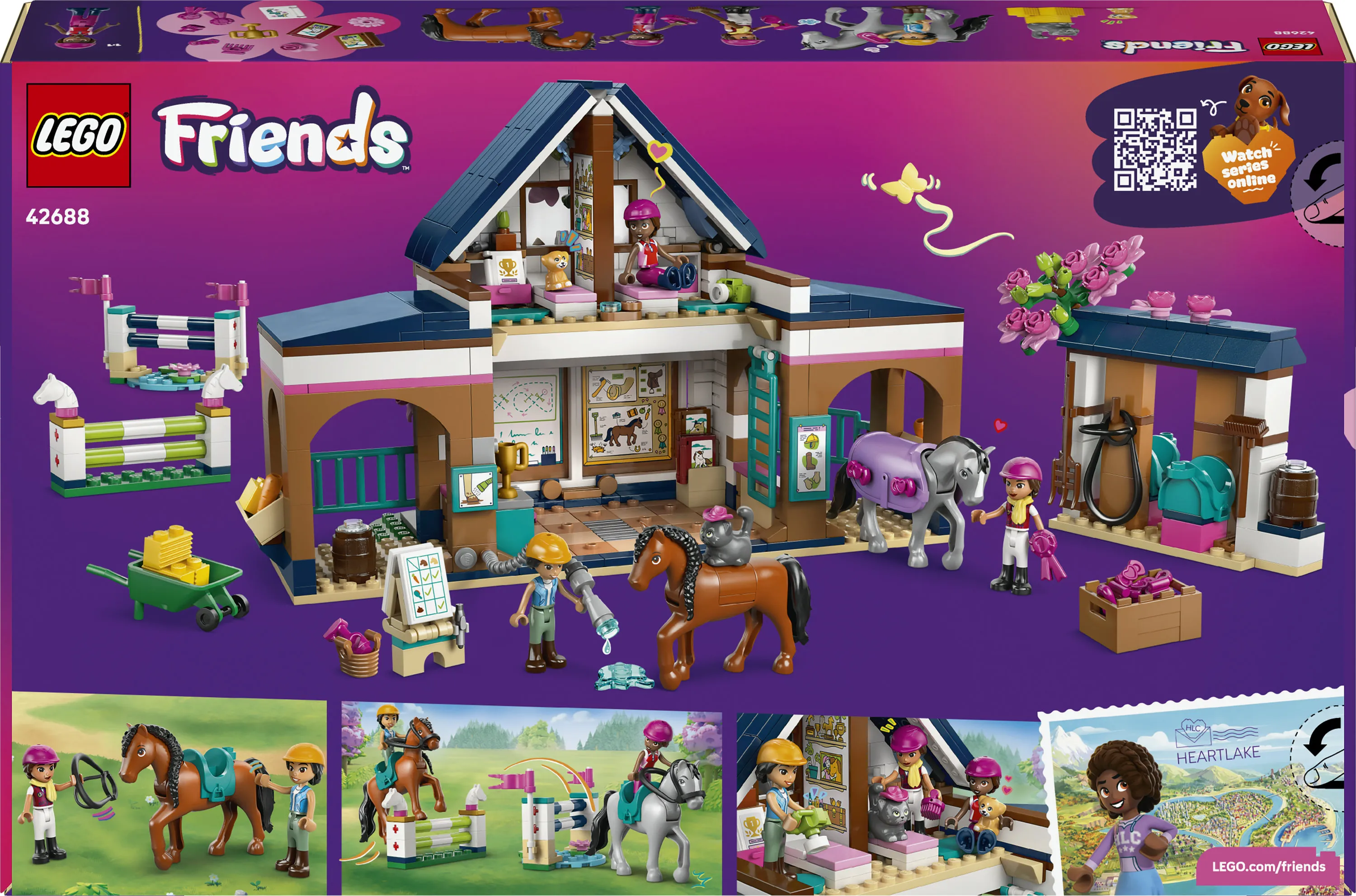 LEGO Friends Horse Stable and Riding School 42688