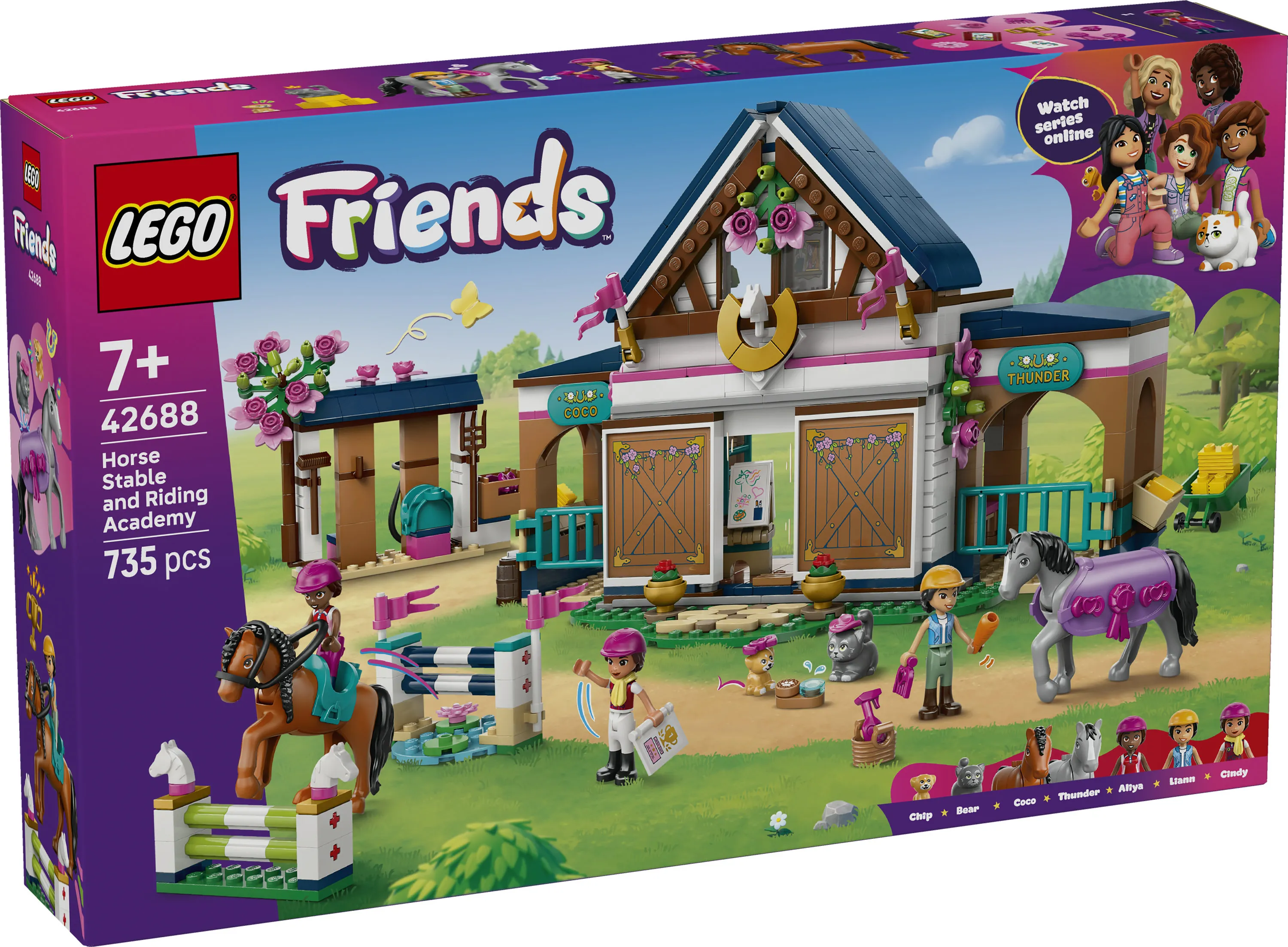 LEGO Friends Horse Stable and Riding School 42688