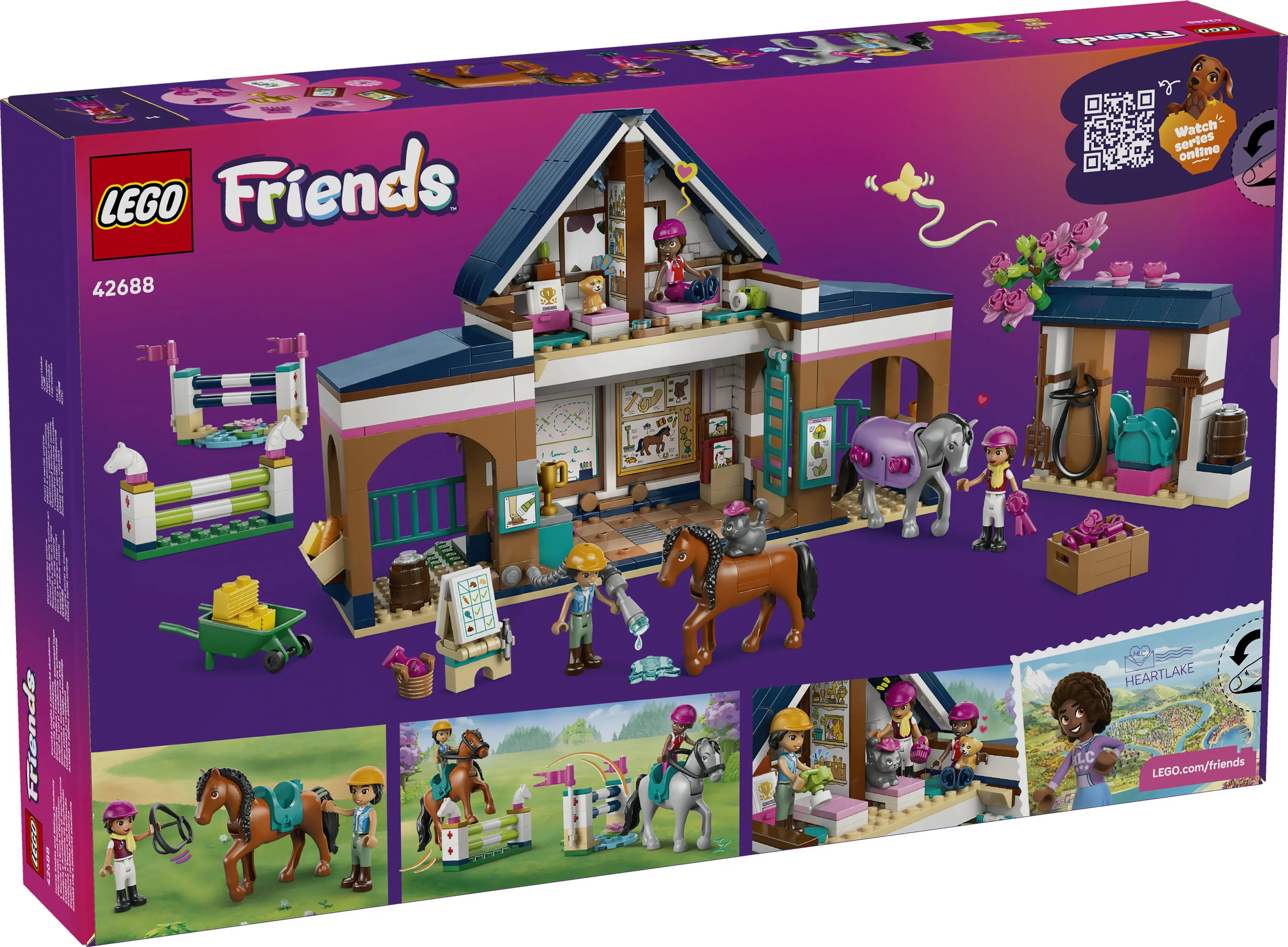 LEGO Friends Horse Stable and Riding School 42688