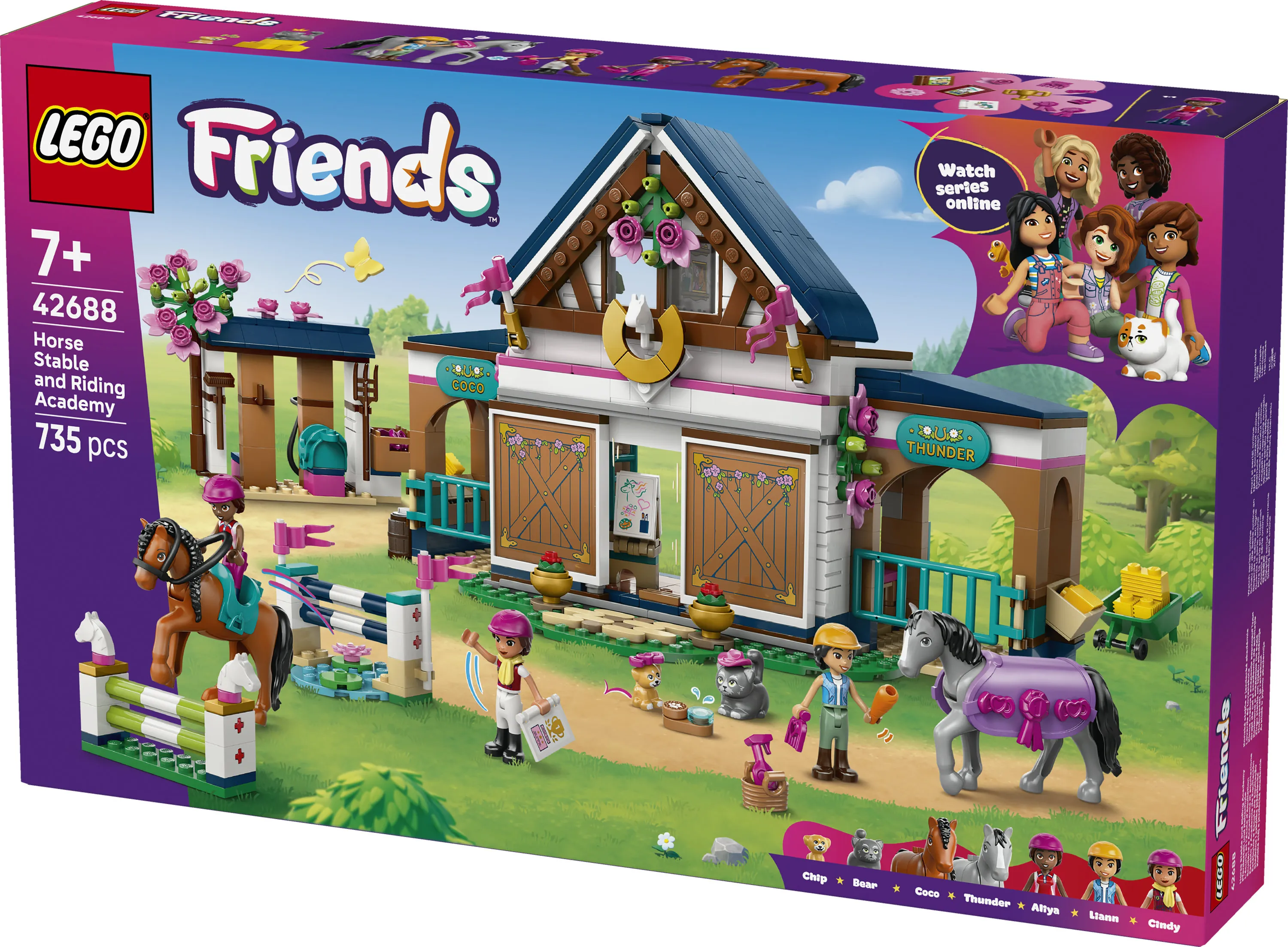 LEGO Friends Horse Stable and Riding School 42688