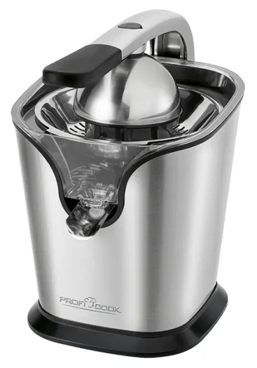 ProfiCook PC-ZP 1154 Sitruspuserrin, 160 Wattia, Musta/Ruostumaton ter&auml;s