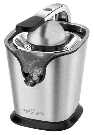 ProfiCook PC-ZP 1154 Sitruspuserrin, 160 Wattia, Musta/Ruostumaton ter&auml;s