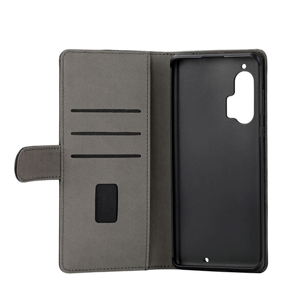 GEAR Wallet, Moto Edge+ -lompakkokotelo, Musta