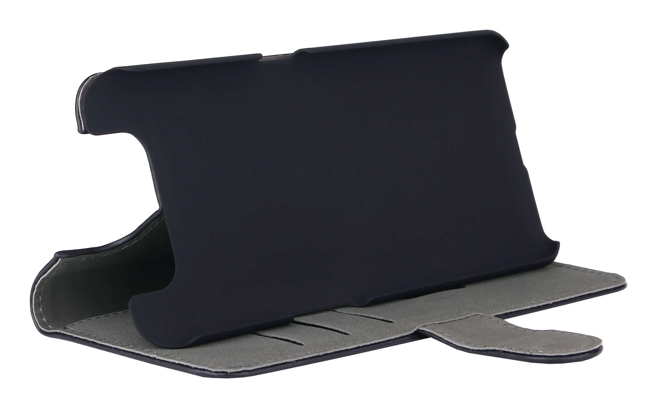 GEAR Wallet, Galaxy A80 -lompakkokotelo, Musta