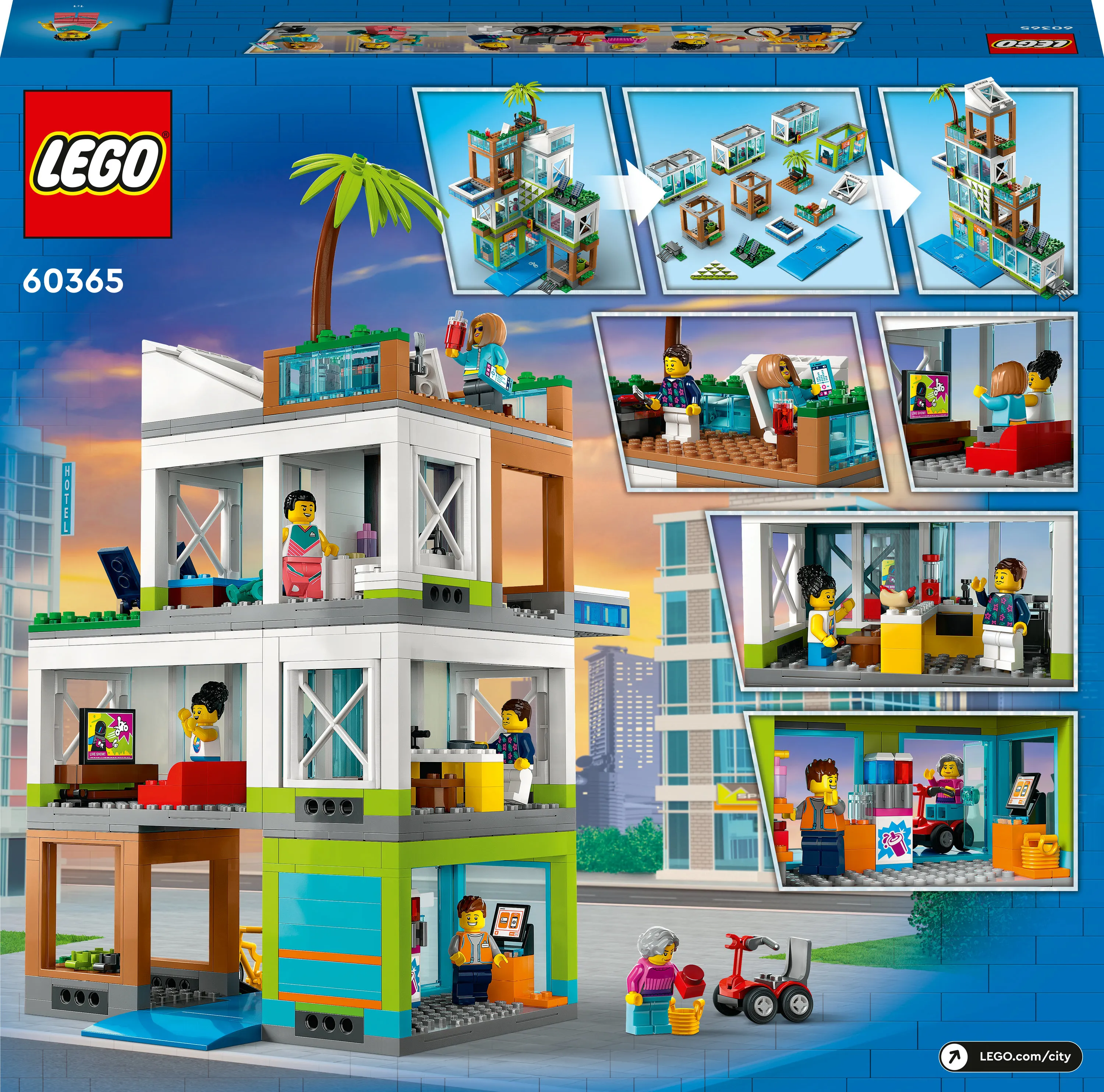 Lego City Apartment Building 60365