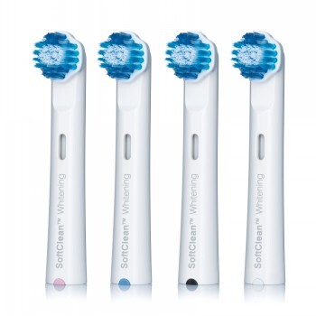 Jordan Smile Whitening 4 pcs Replacement Toothbrush Heads, White
