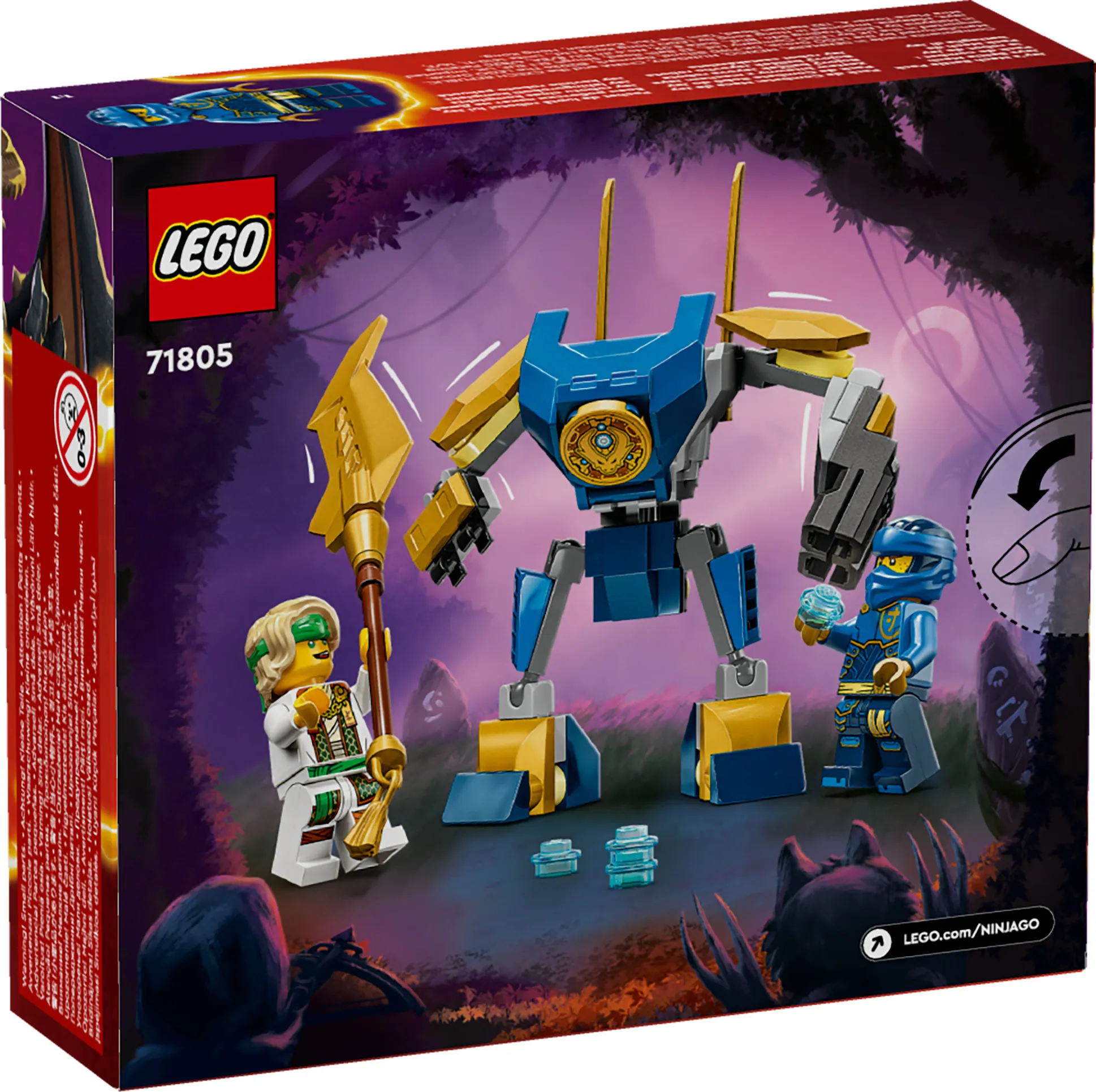 LEGO NINJAGO Jays Stridrobot 71805