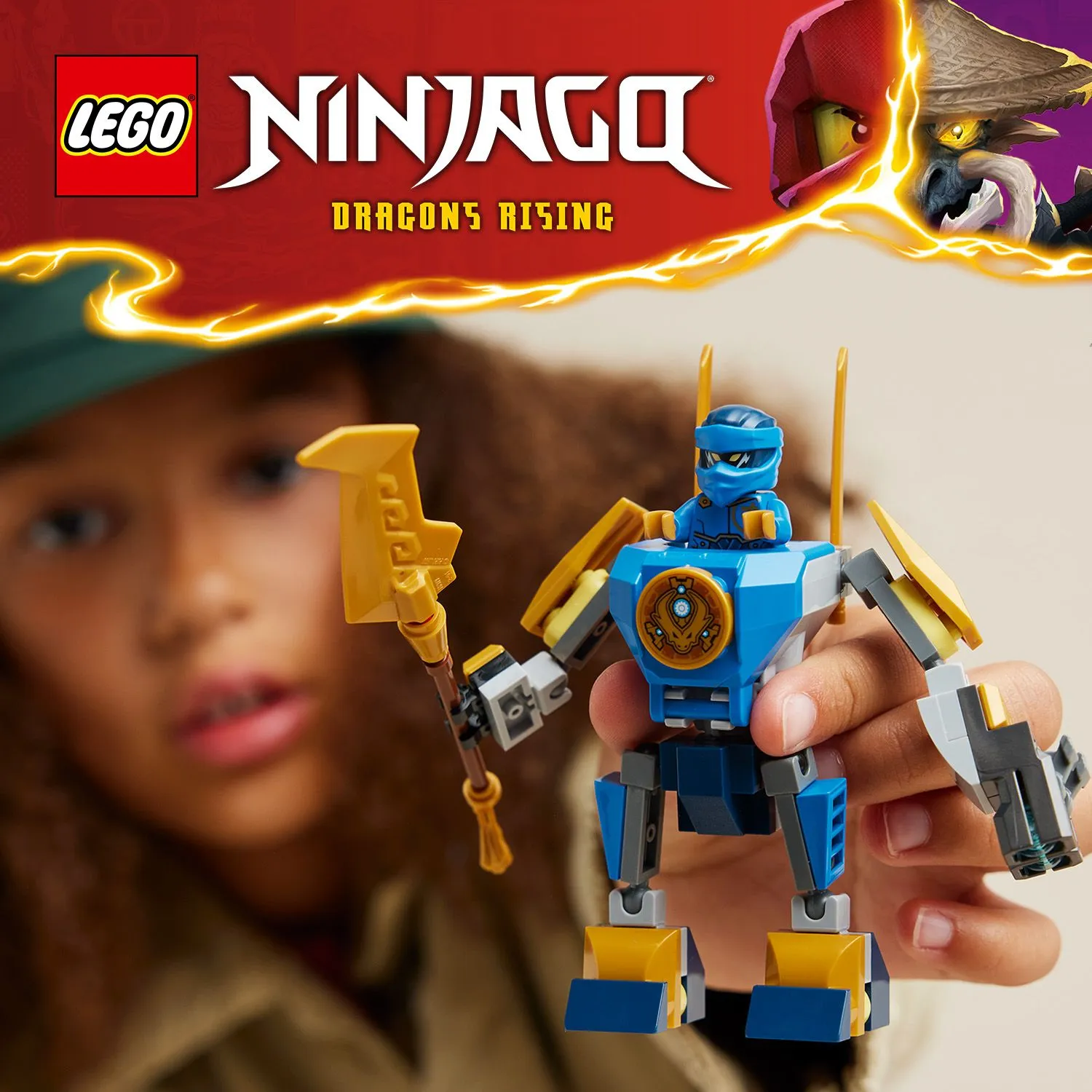 LEGO NINJAGO Jays Stridrobot 71805