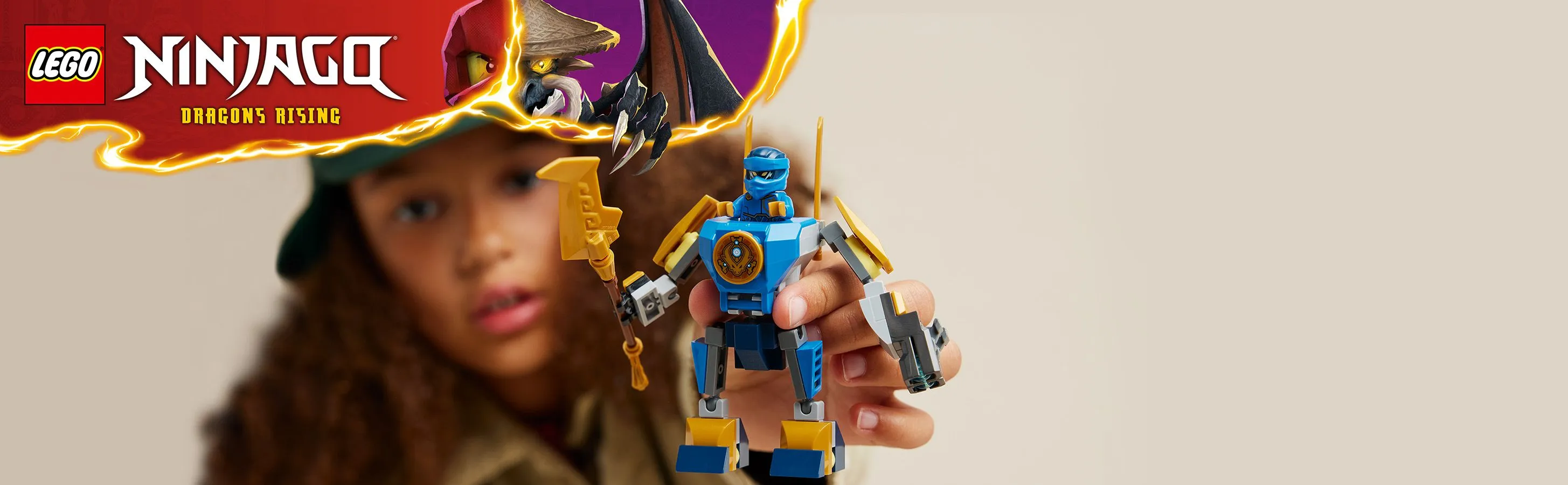 LEGO NINJAGO Jays Stridrobot 71805