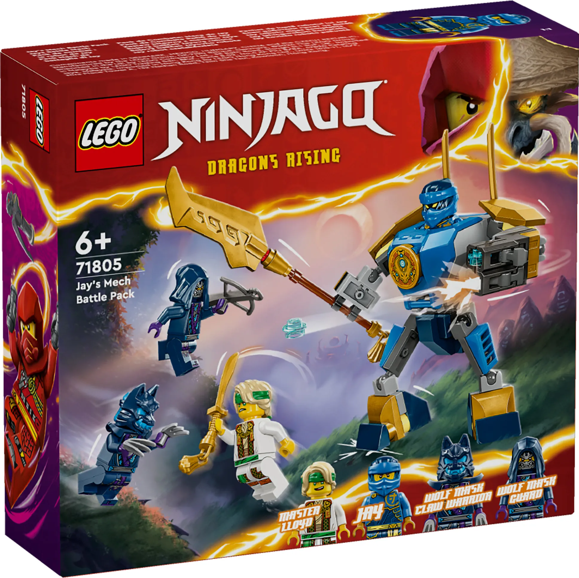 LEGO NINJAGO Jays Stridrobot 71805